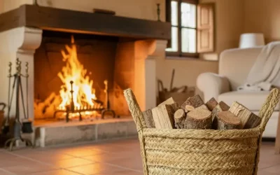 Noviembre: Elegancia Natural con Leñeros de Esparto