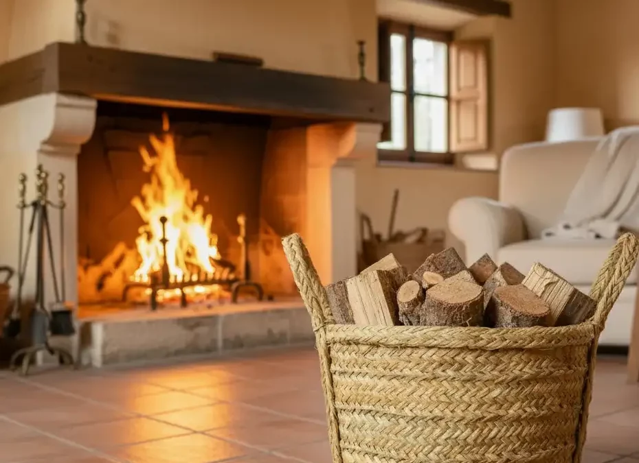 Noviembre: Elegancia Natural con Leñeros de Esparto