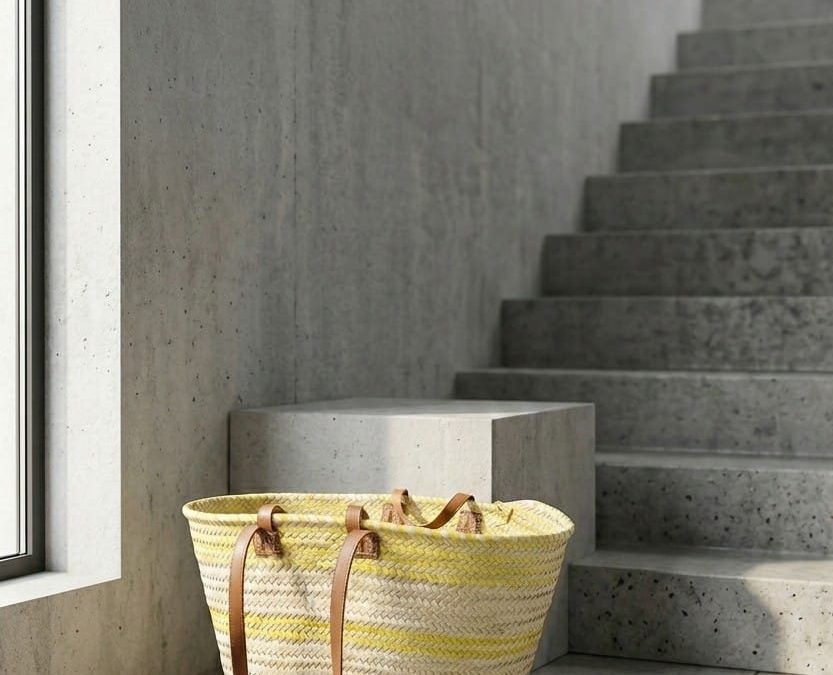 🌿 Palmito natural: un material atemporal, artístico y funcional